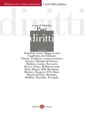 cover image of Diritti